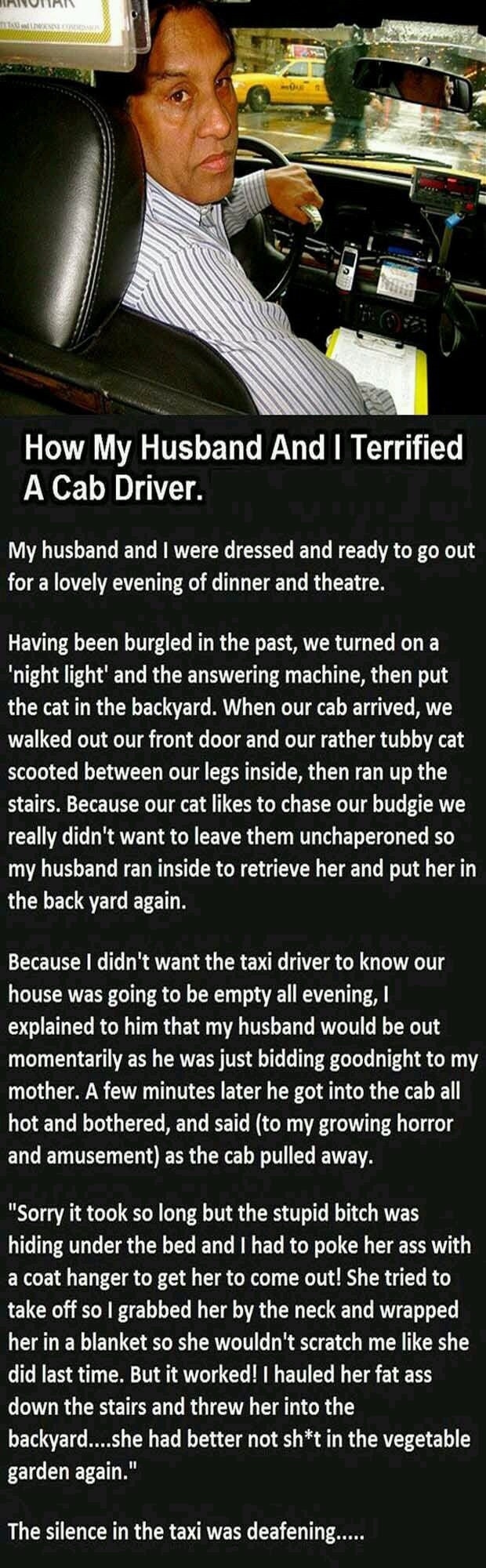 That silence was terrible