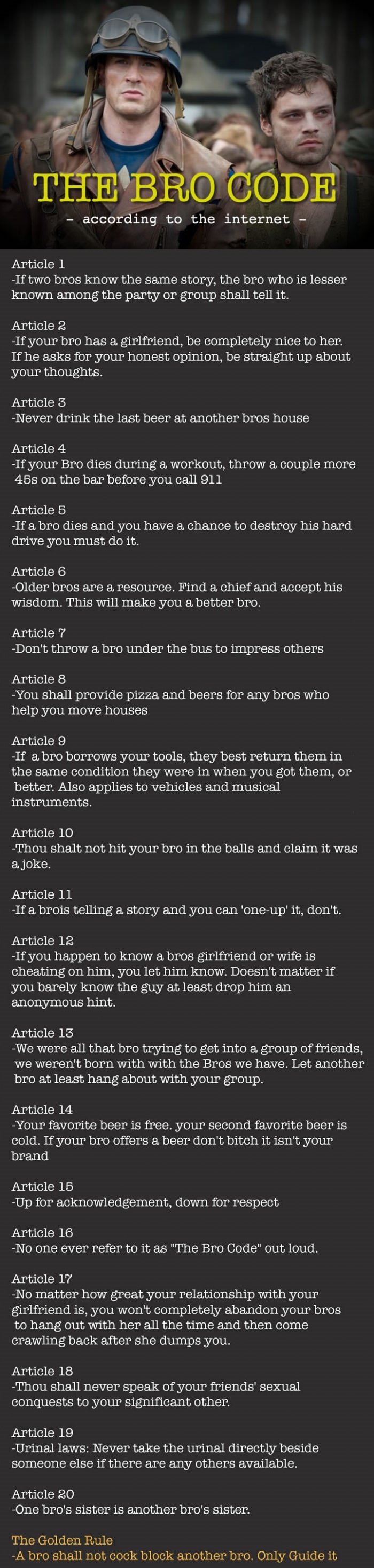 The bro code