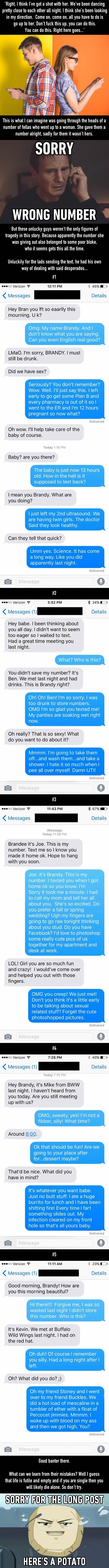 Girl gives guys wrong number
