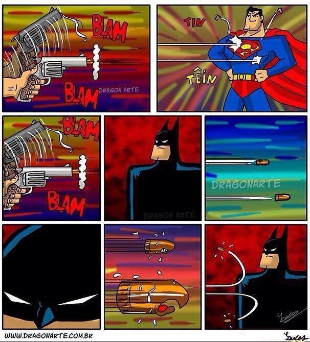 Batman doesn't need to be bulletproof