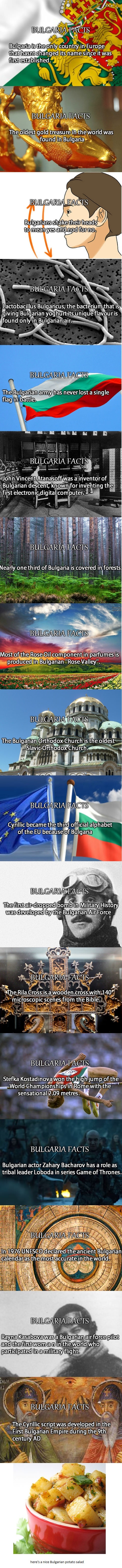 Facts about Bulgaria