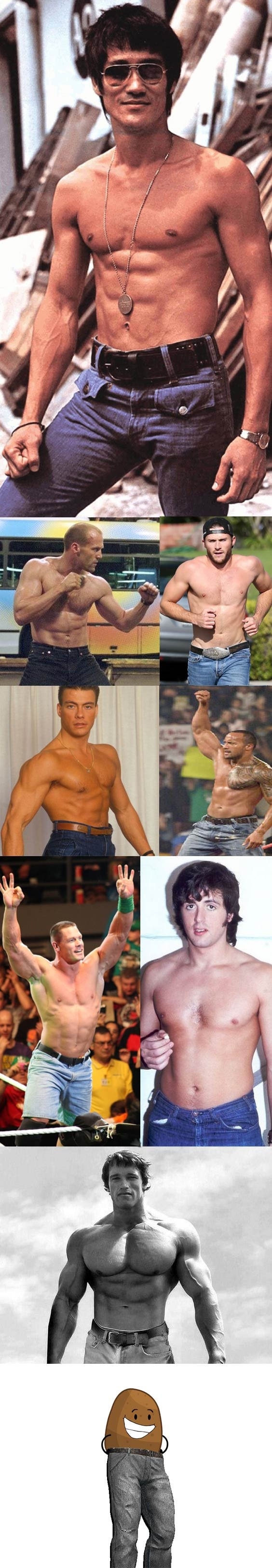 Who wore jeans best?