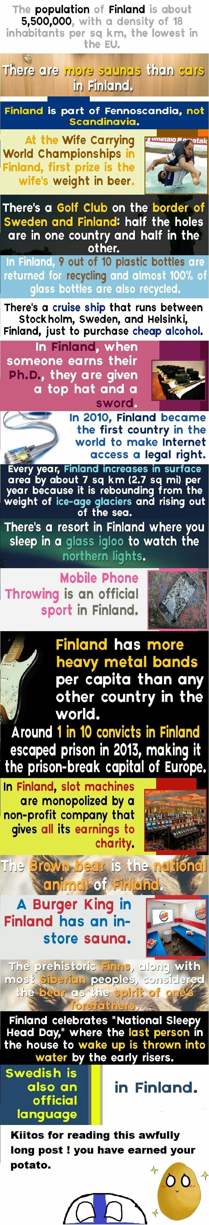 Facts about Finland