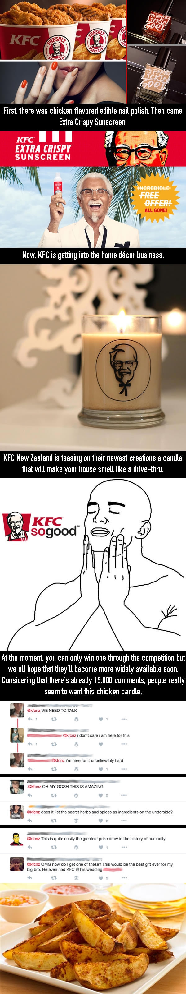 KFC releases scented candle