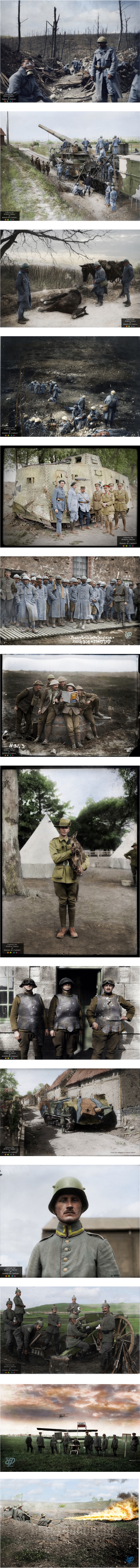 WW1 colourized