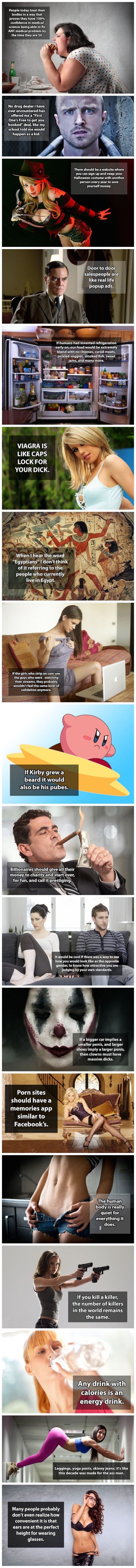 Shower thoughts