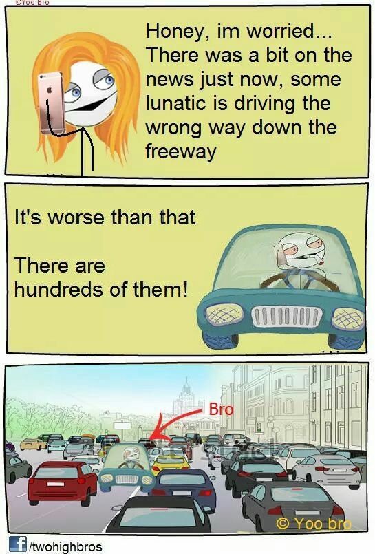 Cause f**k logic