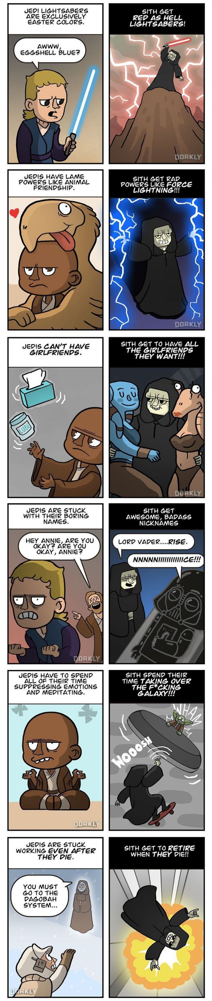 Jedi vs. Sith