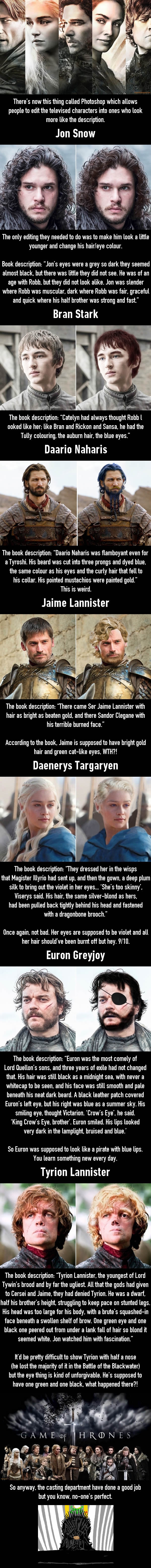 What the cast of GoT should've looked like
