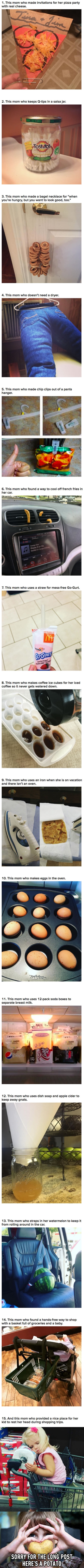 Moms whose weird ideas might just be genius