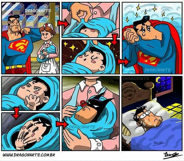 Even superheroes have nightmares