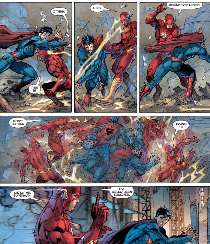 Flash Vs Superman