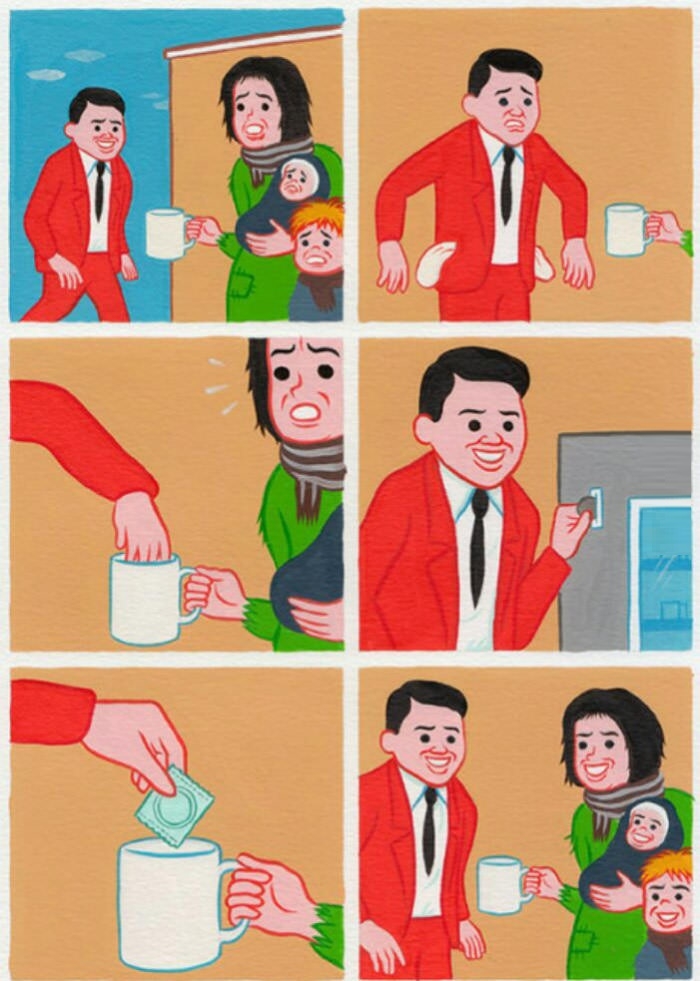 He just wanted to help