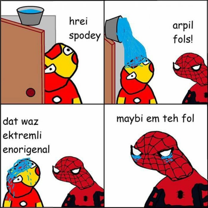 I cry evrytym