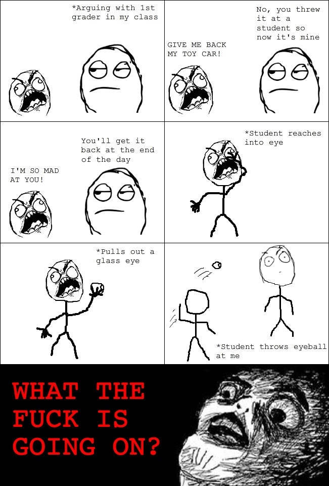 I did not expect that
