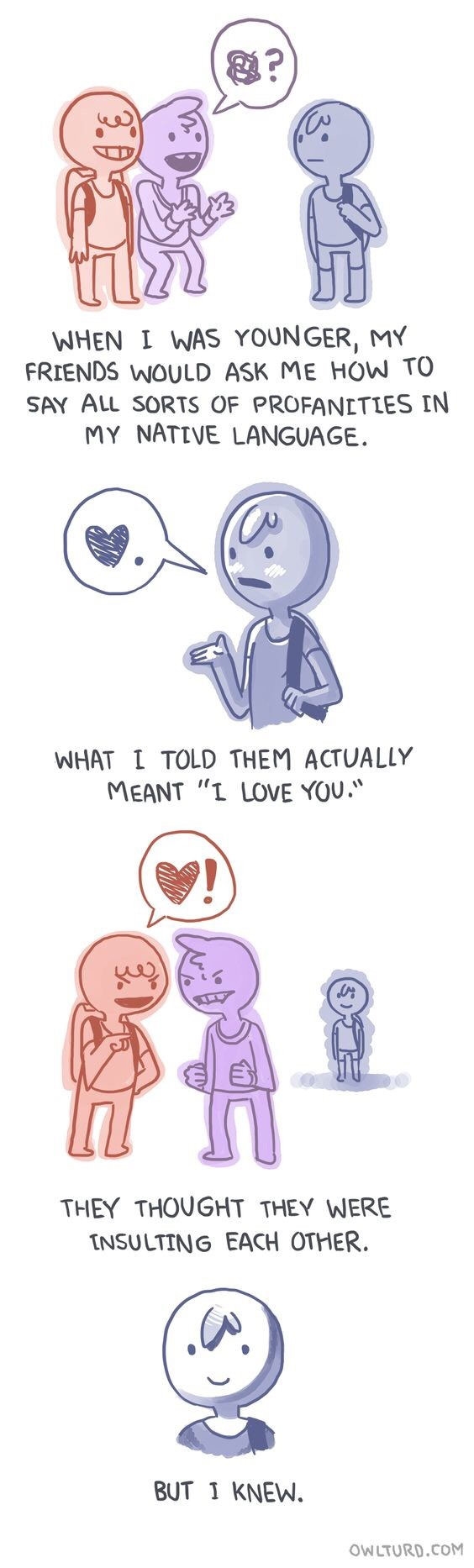 I love you