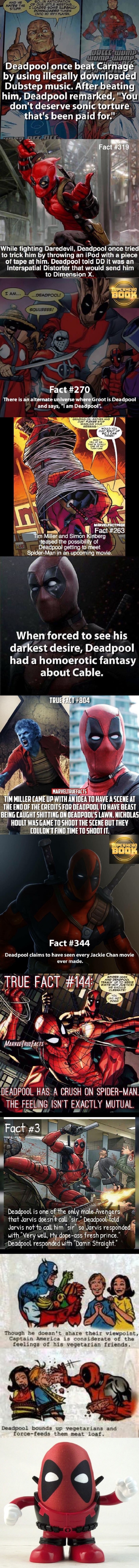 Fun Deadpool facts