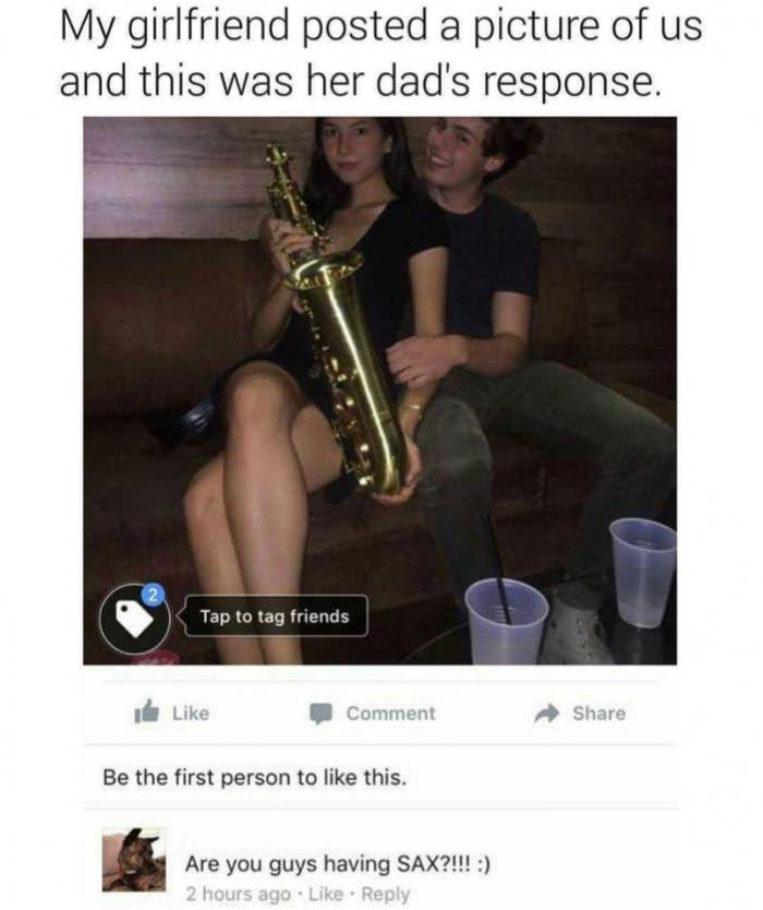 Are you guys having SAX?