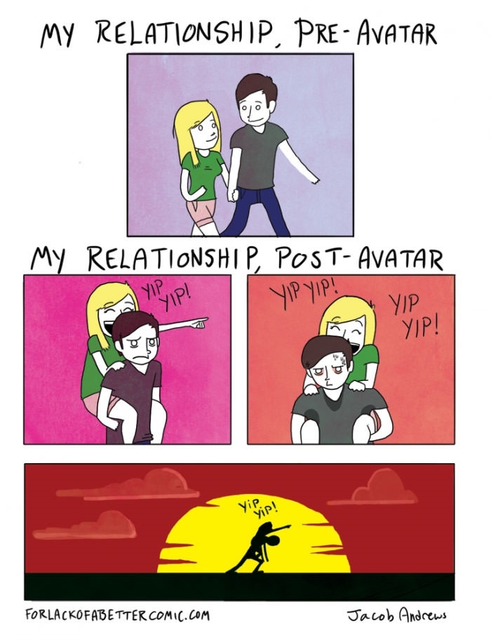 Relationship, pre and post-avatar