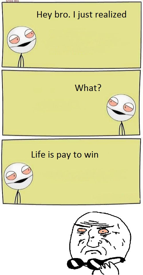 Just realized..