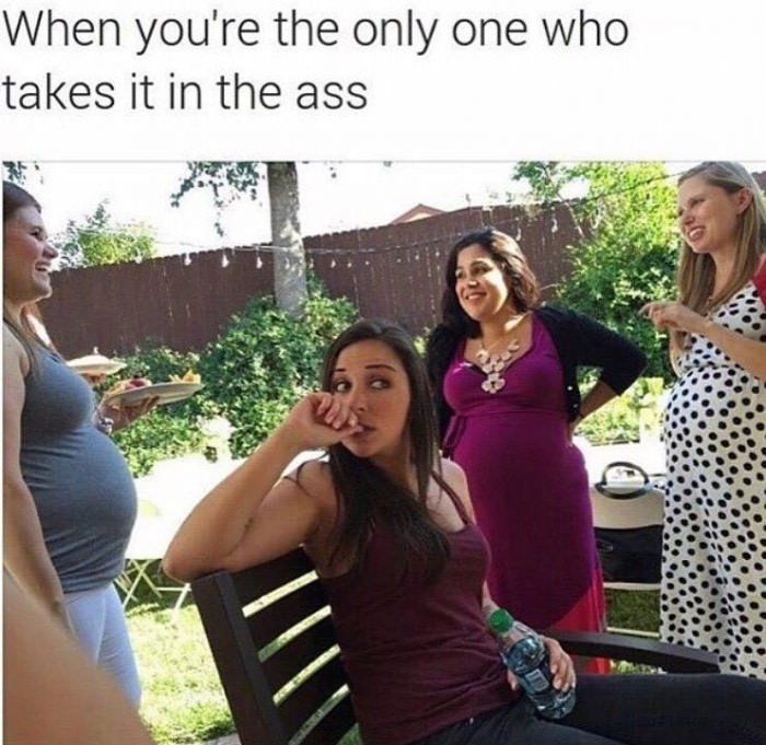 When you're the only one..