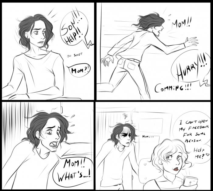 Seriously, mom