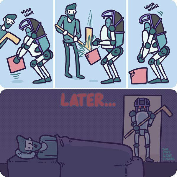 Robot abuse