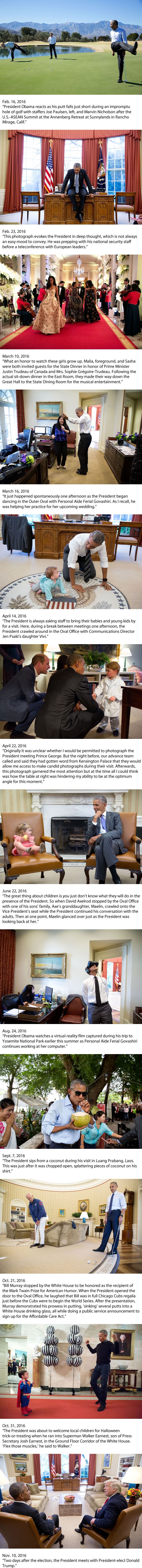 White House photographer shares final 2016 photos