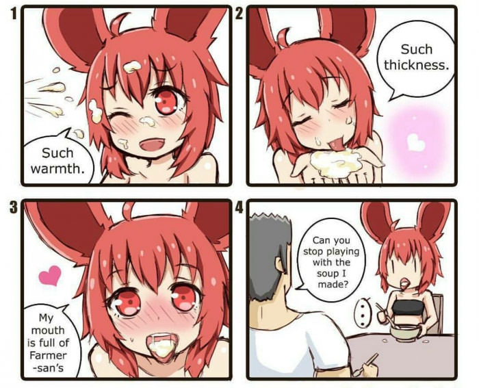 She really likes that kind of soup