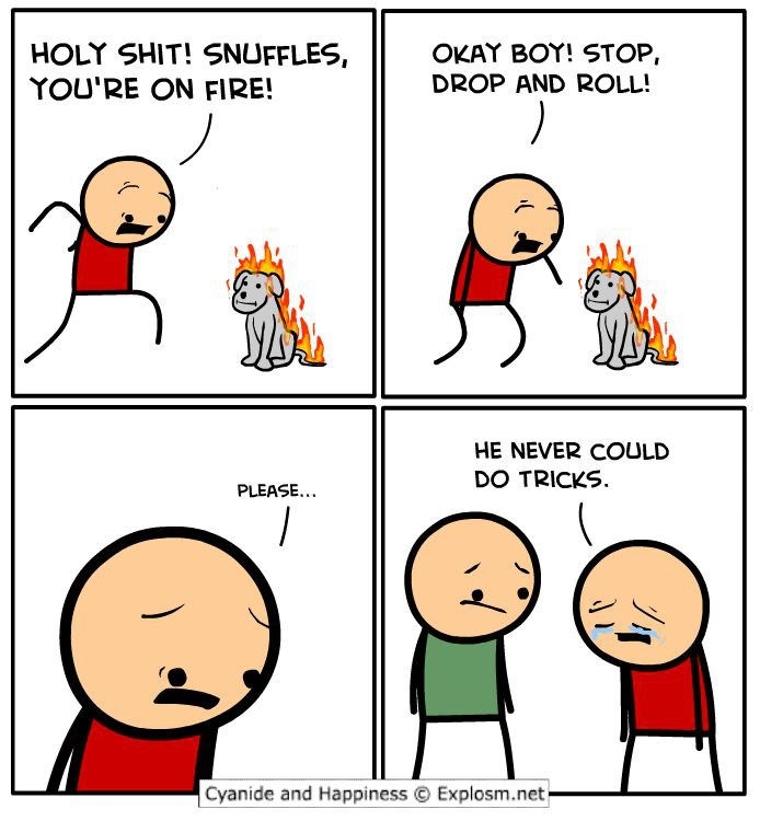 So tragic..