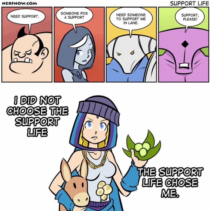 Support problems