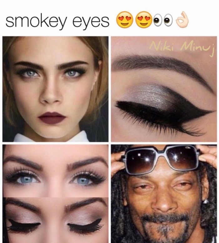 Smokey eyes