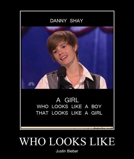 Who looks like..
