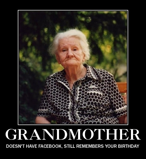 Awesome grandma