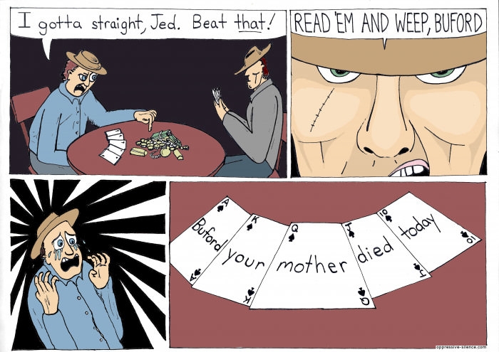 The poker game