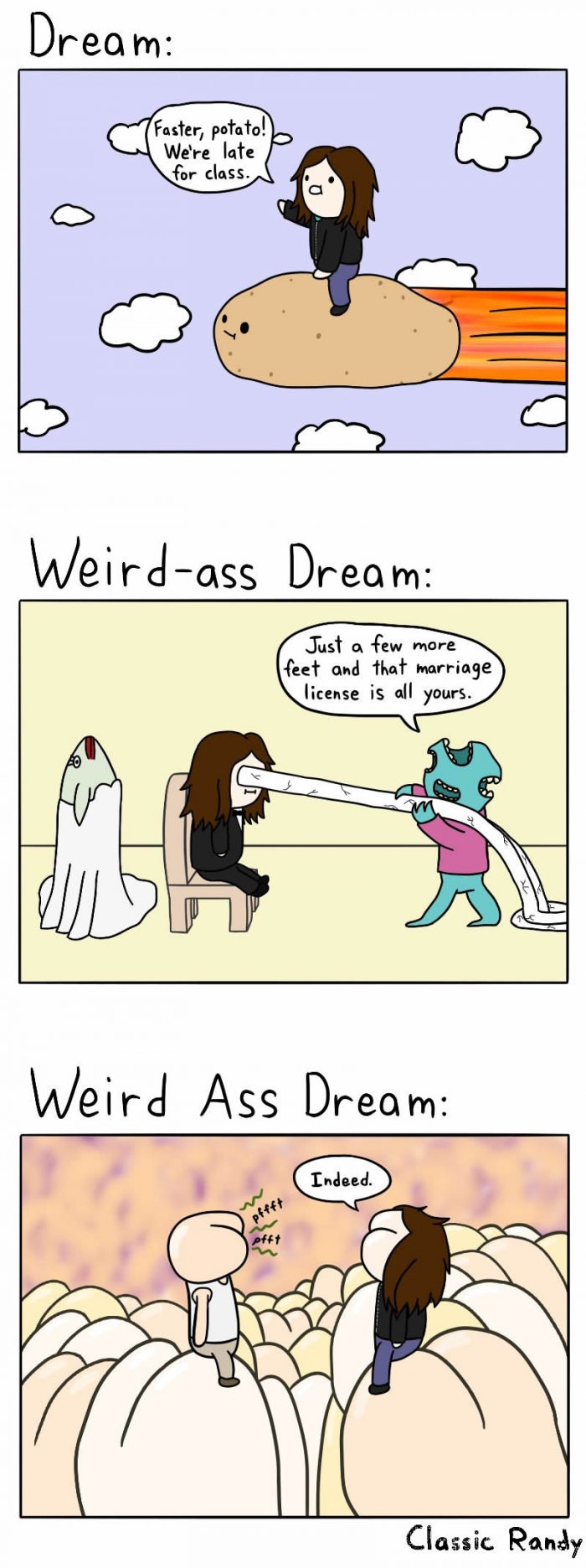 3 kinds of dreams