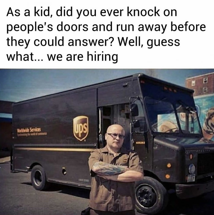 UPS needs you