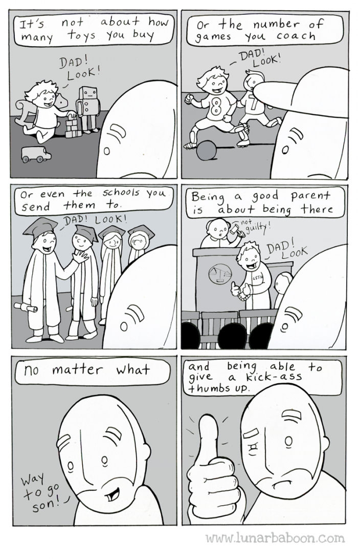 Way to go, son