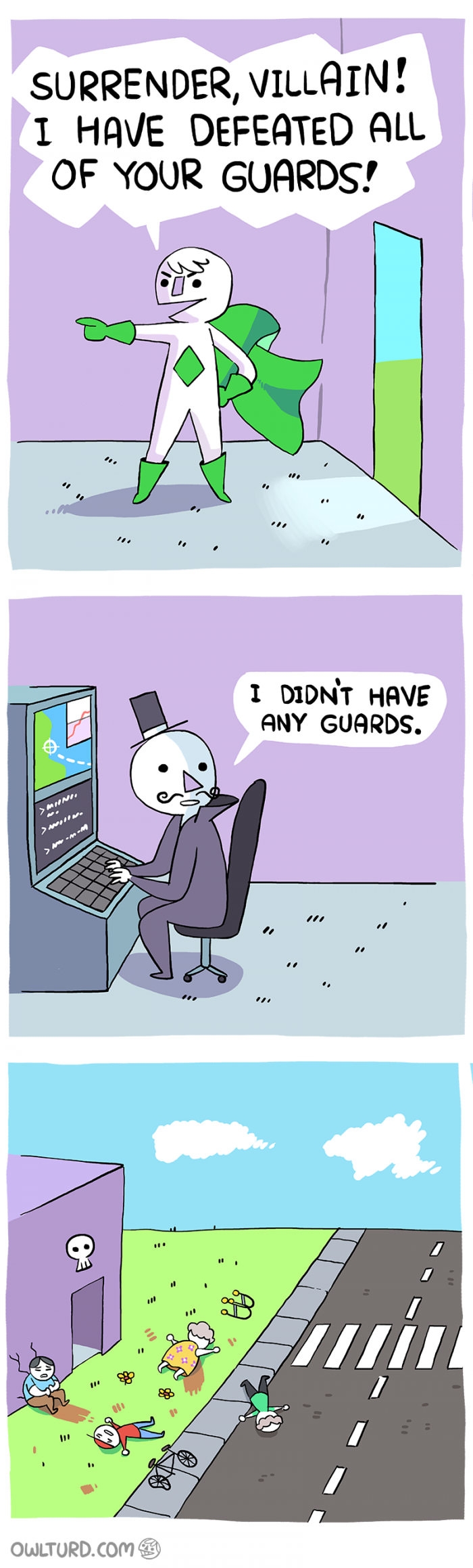 Whatever, I won anyway