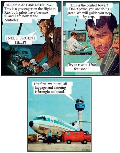 What to do when both pilots are ill