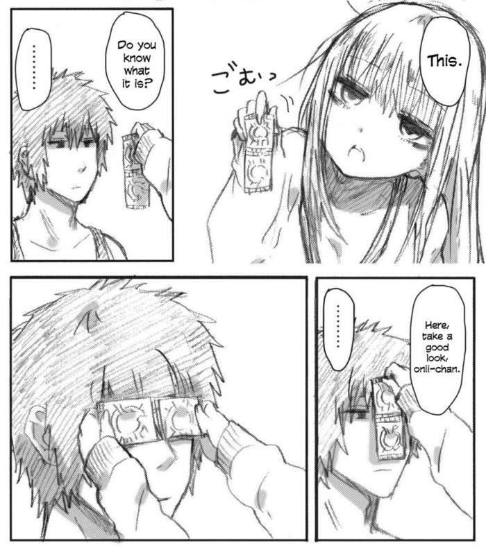 When she tries, but you don't give a f**k