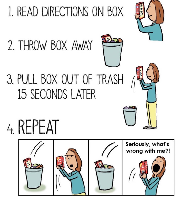 When the directions are too hard