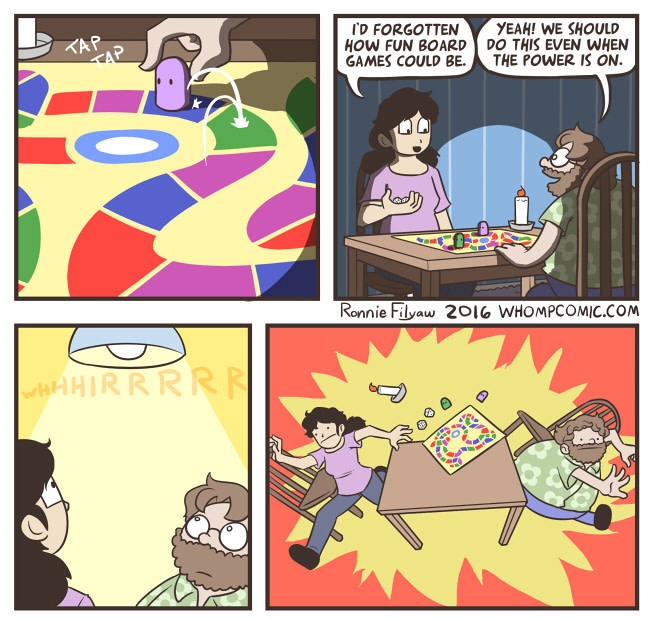 Whomp! - Tripping the plight fantastic