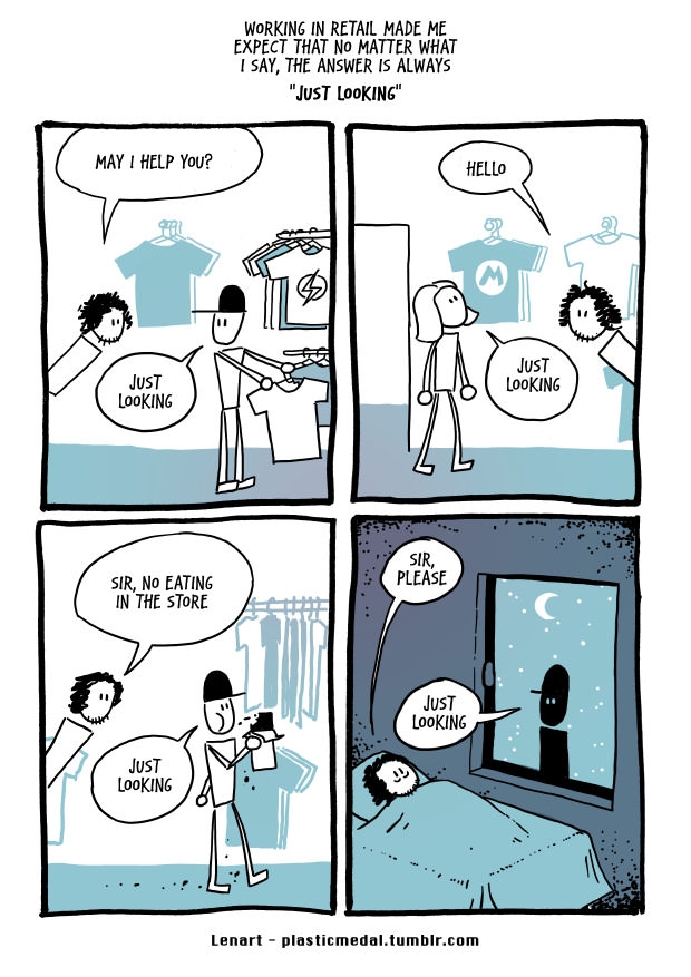 Working in retail