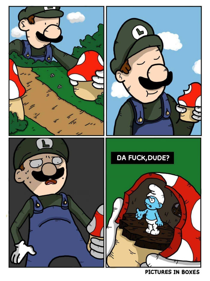 Wrong mushroom