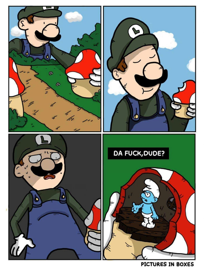 Wrong mushroom