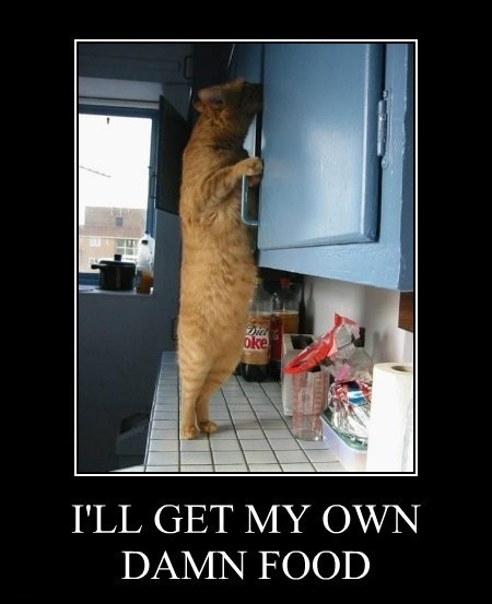 I'll get my own!
