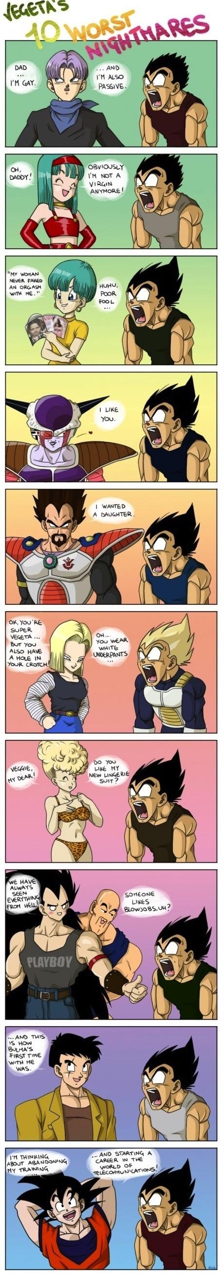 Vegeta's Nightmares