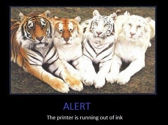 Alert - Low Ink