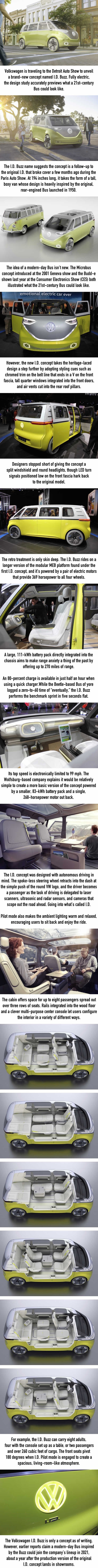 VW unveils self-driving microbus of the future